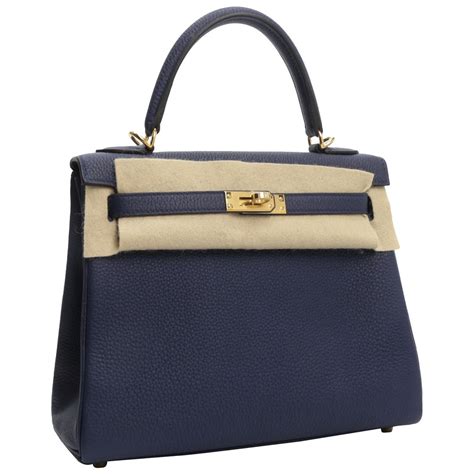 Hermès Kelly 25 Togo Bleu Saphir 